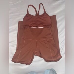 Morgan Stewart Primrose Bra and leggings set